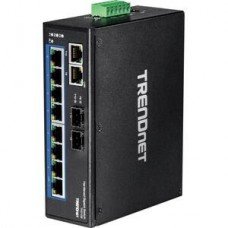 Switch Ethernet Trendnet TI-G102 Gigabit, 10 Portas, Industrial, TI-G102