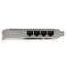 Startech Tarjeta de Red Pci Expres 4 Puertos Rj45 Gigabit Chipset Intel I350  St4000spexi