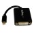 StarTech.com Mini DisplayPort to DVI Adapter - 1920x1200 ? Thunderbolt 2 ? mDP to DVI Converter for Your Mini DP MacBook or PC (MDP2DVI) - Adaptador DVI - Mini DisplayPort (M) para DVI-I (F) - 10.2 cm - preto - para P/N: DP2MDPMF3, DVIDDMM1, DVIDDMM1