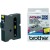 Brother Fita laminada - Texto preto sobre fundo amarelo, Largura: 18mm, Comprimento: 15m