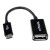 StarTech.com 5in Micro USB to USB OTG Host Adapter - Micro USB Male to USB A Female On-The-GO Host Cable Adapter (UUSBOTG) - Adaptador USB - USB (F) para Micro USB Tipo B (M) - USB 2.0 OTG - 12.7 cm - preto - para P/N: ST4300U3C1, ST4300U3C1B