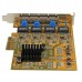 Placa de Rede Startech ST1000SPEX43 - PCI Express - 1000 Mbps