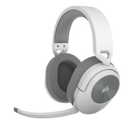 Auscultadores Corsair HS55 Wireless, Branco, CA-9011281-EU, sem fios, Dolby Audio 7.1