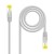 Cabo de Rede Nanocable Cat.6a SFTP AWG26 RJ45 2m Cinza - 10.20.1902