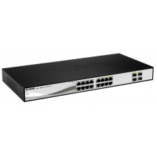 D-link 16-Port 10/100/1000Mbps Gigabit Smart Switch + 4 combo 1000BaseT/SFP   -