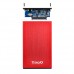 Caixa TooQ TQE-2527R - Disco Rígido 2.5 Caixa TooQ TQE-2527R - Disco Rígido 2.5