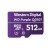 Cartão microSDXC Western Digital Purple 512GB Classe 10 UHS-I