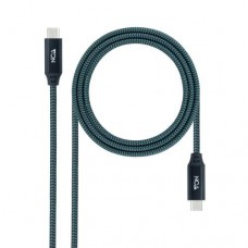 Cabo USB Nanocable USB 3.2 Gen2x2 - USB-C Macho/Macho - 0.5m