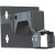 Axis 01721-001 Soporte de Pared para Pantalla Plana Negro