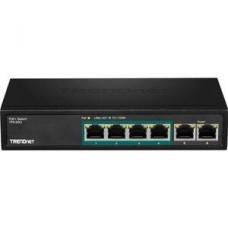 Switch Trendnet Tpe-S50 6 Puertos Rj-45 10 100 Poe Switch Trendnet Tpe-S50 6 Puertos Rj-45 10 100 Poe