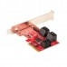 SATA PCIe Card/Controller Card 6 Ports SATA PCIe Card/Controller Card 6 Ports
