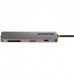 StarTech.com USB C Multiport Adapter, 4K 60Hz HDMI Video, 3 Pt 5Gbps USB-A Hub, 100W Power Delivery Pass-Through, GbE, SD/MicroSD, USB Type-C Mini Travel Dock, 12