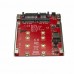 StarTech.com Adaptador de disco M.2 de duas ranhuras para SATA para baía de disco de 2,5