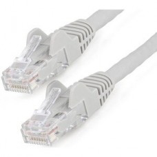 StarTech.com 5m LSZH CAT6 Ethernet Cable, 10 Gigabit Snagless RJ45 100W PoE Network Patch Cord with Strain Relief, CAT 6 10GbE UTP, Grey, Individually Tested/ETL, Low Smoke Zero Halogen - Category 6 - 24AWG (N6LPATCH5MGR) - Cabo patch - RJ-45 (M) par StarTech.com 5m LSZH CAT6 Ethernet Cable, 10 Gigabit Snagless RJ45 100W PoE Network Patch Cord with Strain Relief, CAT 6 10GbE UTP, Grey, Individually Tested/ETL, Low Smoke Zero Halogen - Category 6 - 24AWG (N6LPATCH5MGR) - Cabo patch - RJ-45 (M) par