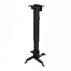 Suporte de Teto Tooq PJ2012T: Inclinável, 20kg, Preto
