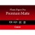 Canon - Photo Paper Premium Matte A2 20 sheets