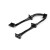 StarTech.com 15.7 in (400 mm) SATA Power Splitter Adapter Cable - M/F - 4x Serial ATA Power Cable Splitter (PYO4SATA) - Divisor de alimentação - SATA de alimentação (M) para SATA de alimentação (F) - 40 cm - preto - para P/N: BRACKET125PT, BRACKET125