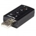 Placa de Som StarTech.com ICUSBAUDIO7 - Externa - USB - 2 Canais