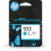 HP 933 Cyan Original Ink Cartridge