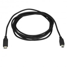 Cabo StarTech USB-C para Mini-USB B - 2m, 60MB/s