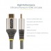 StarTech.com 13ft (4m) Premium Certified HDMI 2.0 Cable - High-Speed Ultra HD 4K 60Hz HDMI Cable with Ethernet - HDR10, ARC - UHD HDMI Video Cord - For UHD Monitors, TVs, Displays - M/M - Alta Velocidade Premium - cabo HDMI com Ethernet - HDMI macho