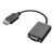 Lenovo adaptador de vídeo - HDMI / VGA - 20 cm - 0B47069