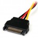 StarTech.com 6in SATA to LP4 Power Cable Adapter - F/M - Power adapter - SATA power (M) to 4 pin internal power (F) - 5.9 in - black - LP4SATAFM6IN - Adaptador de alimentação - SATA de alimentação (M) para 4 PIN potência interna (F) - 15 cm - preto - StarTech.com 6in SATA to LP4 Power Cable Adapter - F/M - Power adapter - SATA power (M) to 4 pin internal power (F) - 5.9 in - black - LP4SATAFM6IN - Adaptador de alimentação - SATA de alimentação (M) para 4 PIN potência interna (F) - 15 cm - preto -