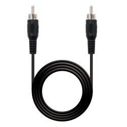 Cabo de Áudio Nanocable 10.24.0405: RCA Macho - RCA Macho, 5m