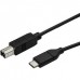 Cabo USB-C para USB-B StarTech USB2CB3M, 3m, Preto