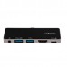 StarTech.com USB C Multiport Adapter, USB-C Mini Dock, USB-C to 4K 60Hz HDMI 2.0, With 100W Power Delivery Pass-Through Charging, 3-Port USB 3.0 Hub, Audio, USB Type-C Multiport Adapter - DKT30ICHPD