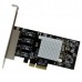 Startech Tarjeta de Red Pci Expres 4 Puertos Rj45 Gigabit Chipset Intel I350  St4000spexi