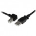 Cabo StarTech USB 2.0 A-B 2m Angulado