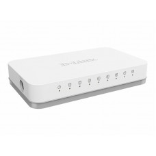 D-Link GO-SW-8GE - interruptor - 8 portas - sem gestão - GO-SW-8G/E
