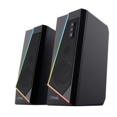 Colunas Trust GXT 609 Zoxa - 2.0 Canais, 6W RMS, Iluminação RGB