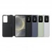 Capa Samsung Smart View Wallet para Galaxy S24, Preta