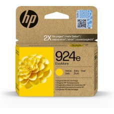 Tinteiro HP Evomore 924e Amarelo