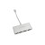 Hub USB Coolbox COO-HUC3U3PD, 4 Portas, Alumínio, USB 3.0