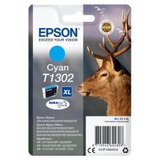 Tinteiro EPSON T1302 Ciano XL - Stylus B42,BX320/5x5/625/630/9x5,SX5x5/620 & WF-3010/3520/3540/7x15