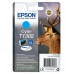 Tinteiro EPSON T1302 Ciano XL - Stylus B42,BX320/5x5/625/630/9x5,SX5x5/620 & WF-3010/3520/3540/7x15
