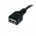 6 ft Black USB Extension Cable A to A