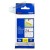 Fita Brother STE151 para Etiquetadora - Papel Preto 24mm x 3m