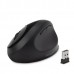 Kensington Pro Fit Ergo Wireless Mouse - Rato - ergonómico - 5 botões - sem fios - 2.4 GHz, Bluetooth 4.0 LE - receptor sem fio USB - preto - retalho
