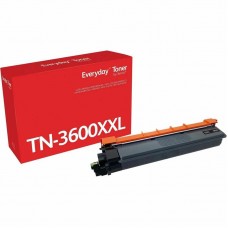 Everyday - Preto - compatível - caixa - cartucho de toner (opção para: Brother TN-3600XXL) - programa de devolução Green World Alliance - para Brother DCP-L5510DW, HL-L6410DN, MFC-L6710DW, MFC-L6910DN