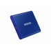 Disco Externo Ssd Samsung  2tb Portable T7 Usb3.2 Gen.2 Indigo Blue