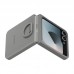 Capa Samsung Silicone Case M. Ring para Galaxy Z Flip6 - Cinza
