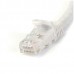 Cabo Ethernet StarTech N6PATC2MWH Cat6 Gigabit, 2m, Branco