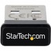 StarTech.com USB Bluetooth 5.0 Adapter, USB Bluetooth Dongle Receiver for PC/Computer/Laptop/Keyboard/Mouse/Headsets, Range 33ft/10m, EDR (USBA-BLUETOOTH-V5-C2) - Adaptador de rede - USB - Bluetooth 5.0, Bluetooth 5.0 LE, Bluetooth 5.0 EDR - Classe 2