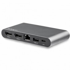 USB C Multiport Adapter Dual DP-PD