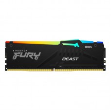 Kingston ValueRAM 64GB 6000MT/s DDR5 CL40 DIMM (Kit of 4) FURY Beast RGB XMP Kingston ValueRAM 64GB 6000MT/s DDR5 CL40 DIMM (Kit of 4) FURY Beast RGB XMP