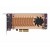 QNAP QM2-2P-244A - controlador de memória - PCIe - PCIe 2.0 x4 - QM2-2P-244A